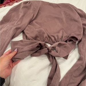 Cropped shirt
